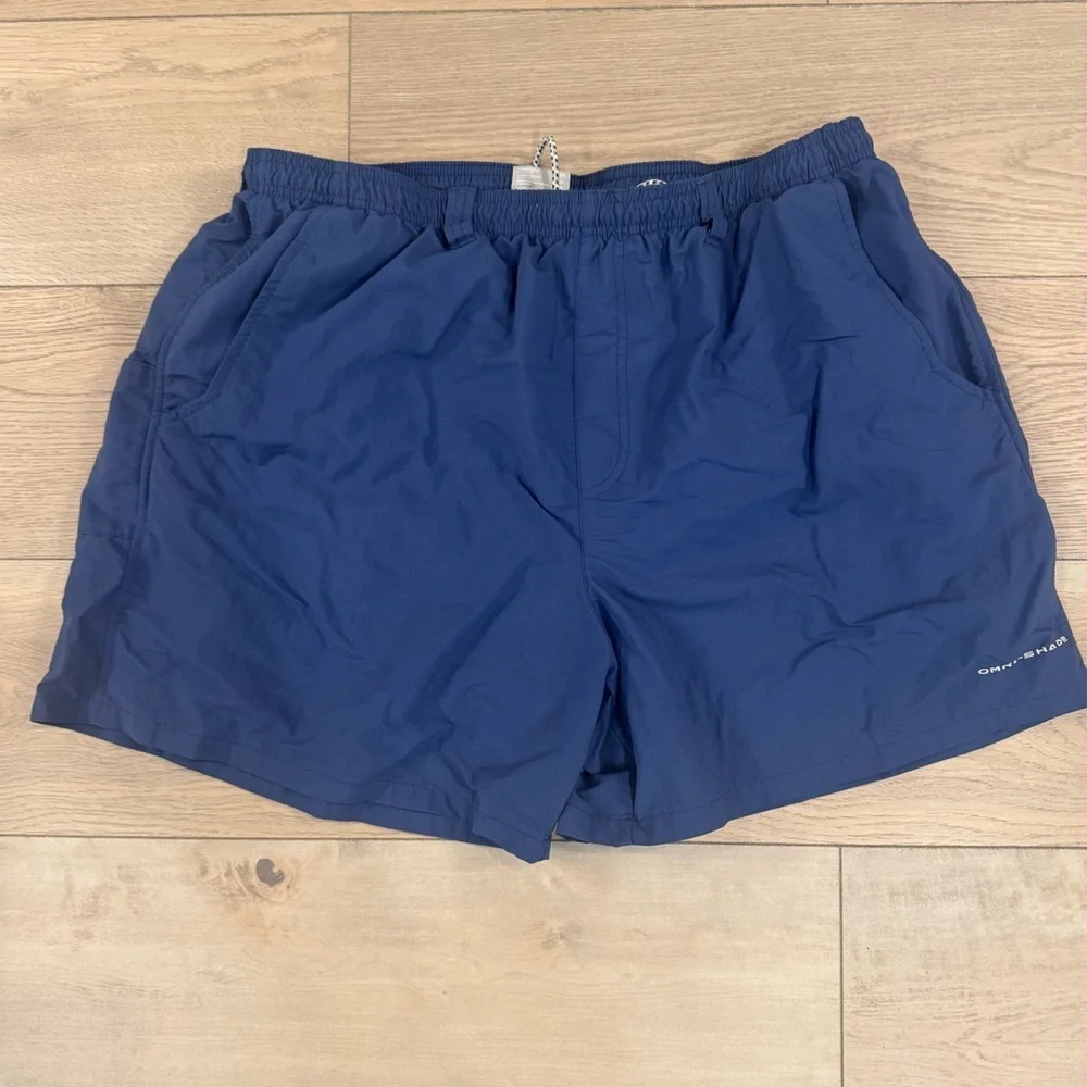 Columbia PFG Men’s Backcast Water Swim Shorts Blue